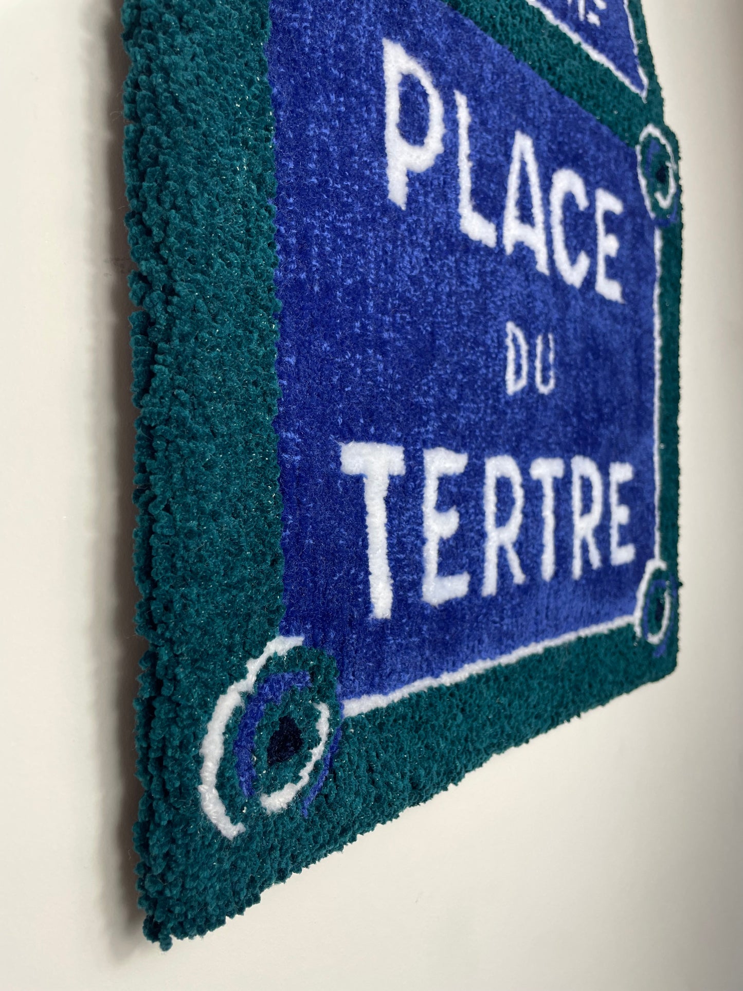 Tapisserie murale artisanale « Place du Tertre »