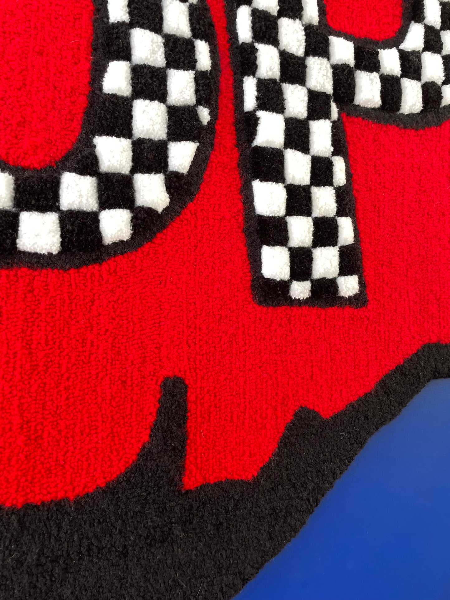 Pop! goes my heart — damier 3D (tapisserie murale)