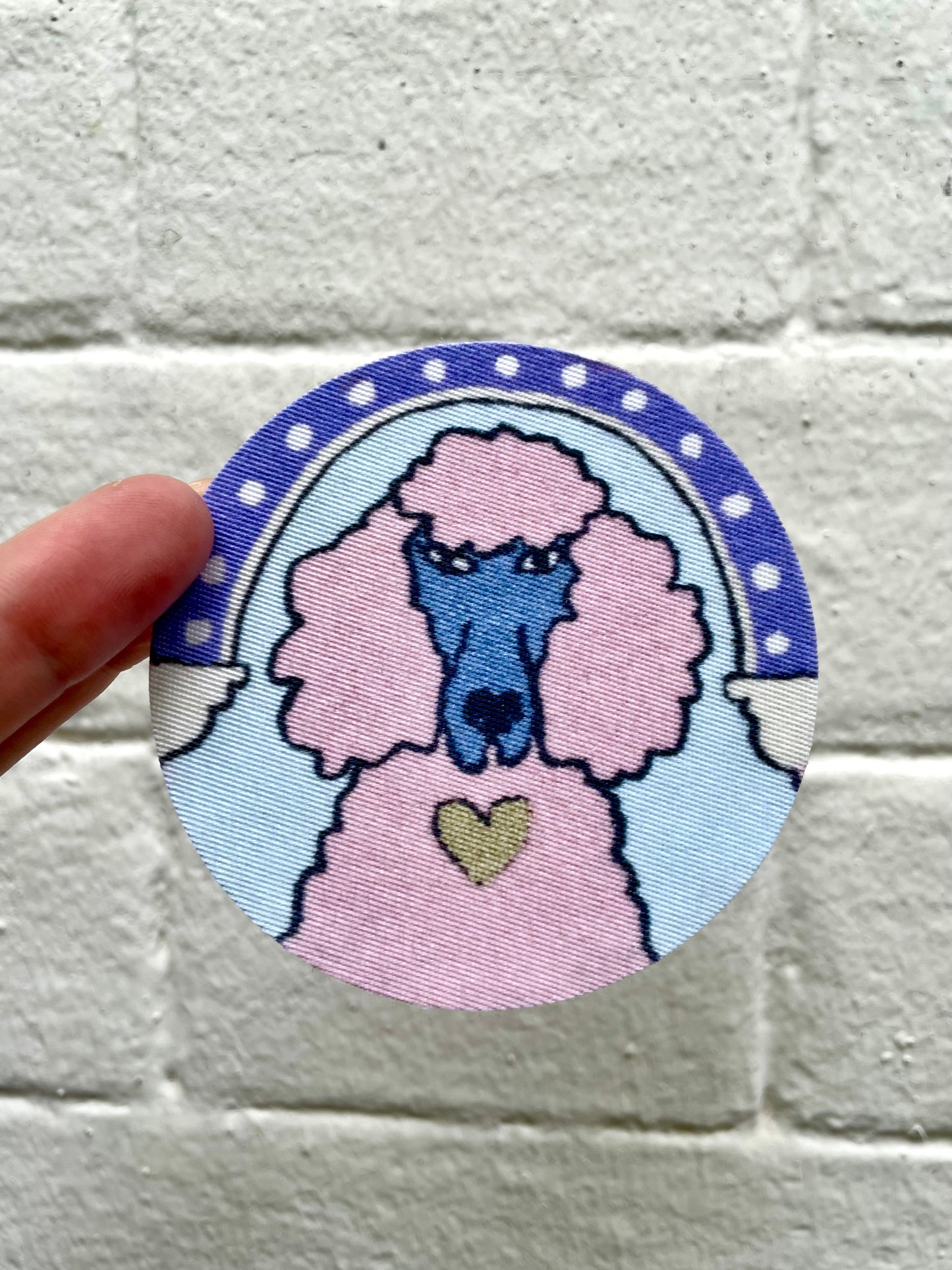 LOT 2 STICKERS TISSU « POLLY » & « BETTY » • série limitée