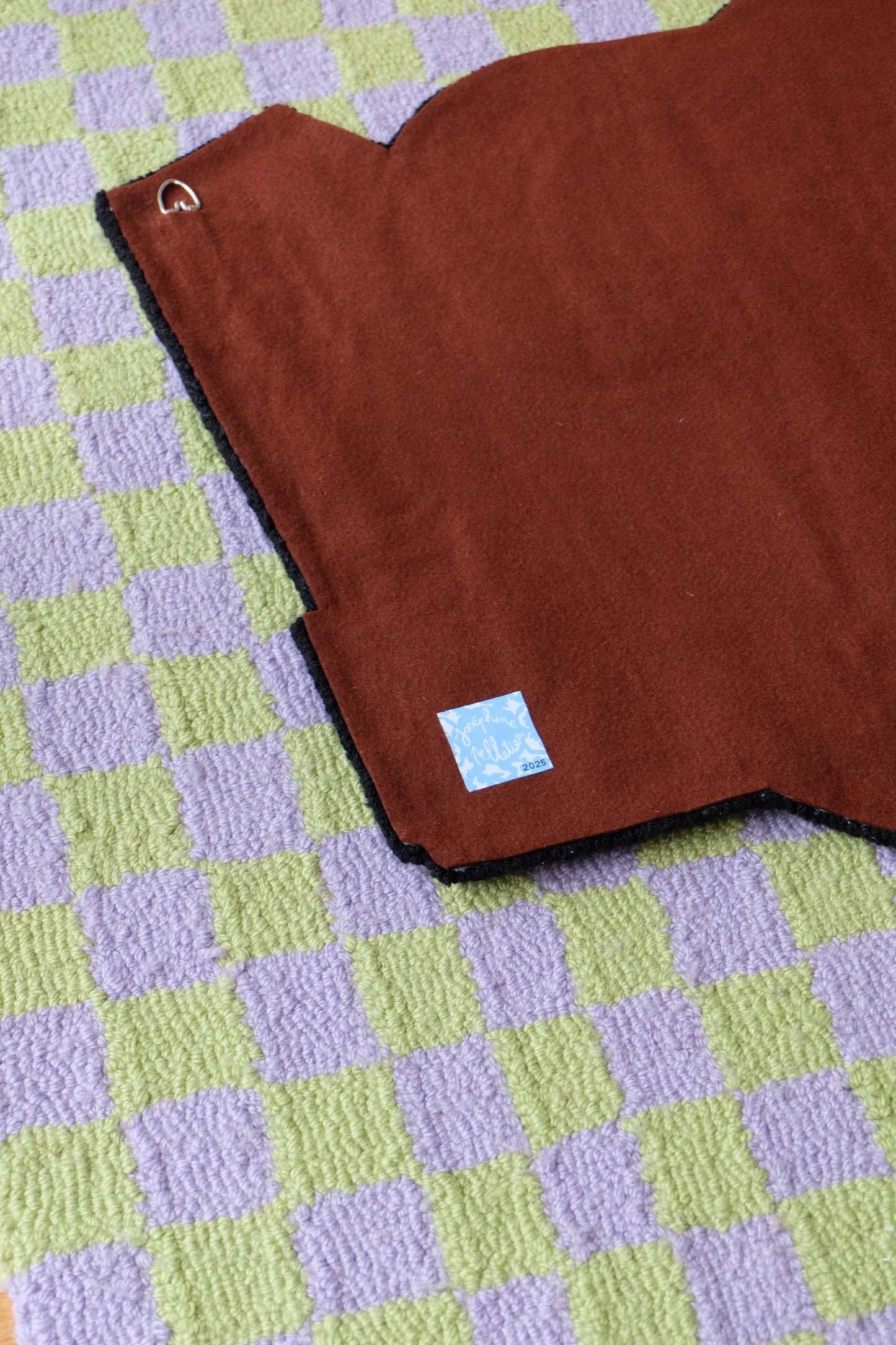 Pop! goes my heart — damier 3D (tapisserie murale)