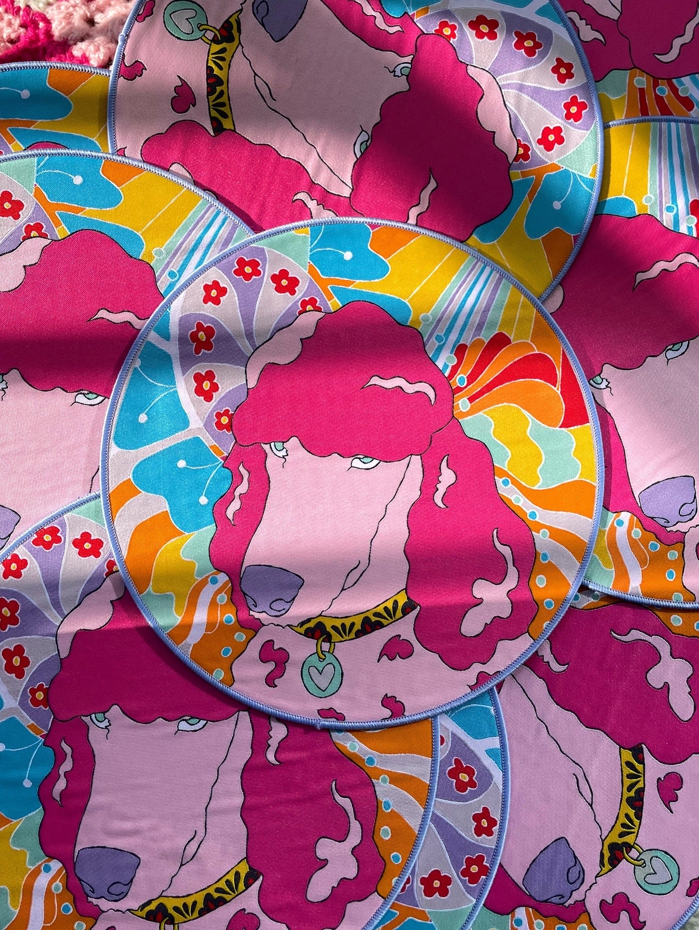 Patch tissé thermocollant XL « Poppy »