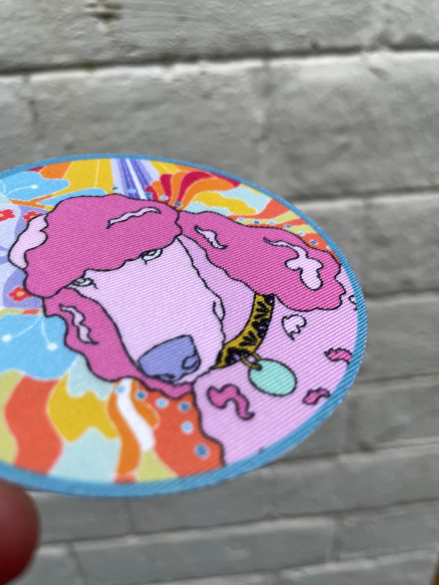 Sticker tissu caniche « POLLY » • série limitée