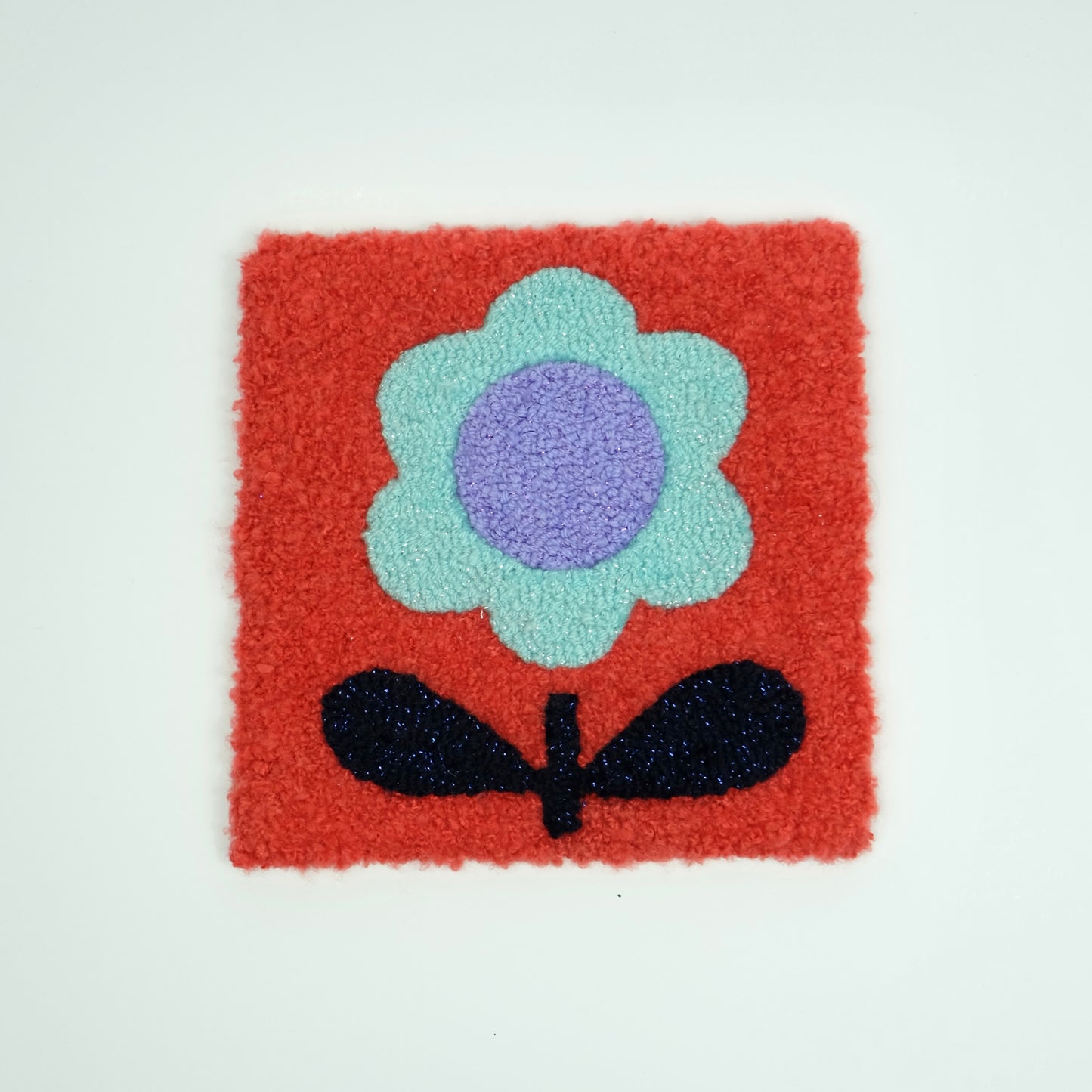 Décoration murale fleur rétro