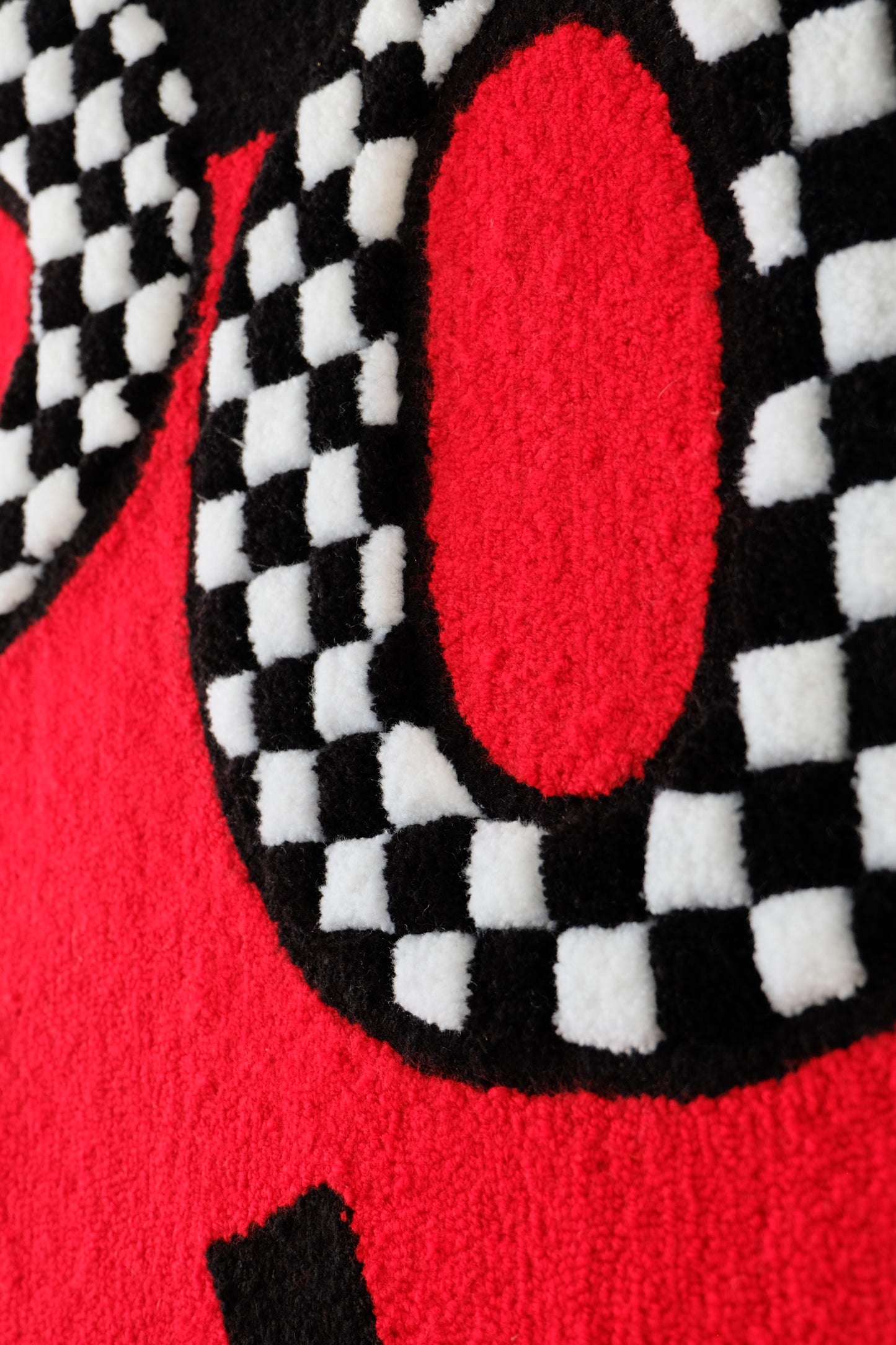 Pop! goes my heart — damier 3D (tapisserie murale)