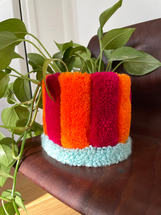 Cache-pot en tufting • PETIT