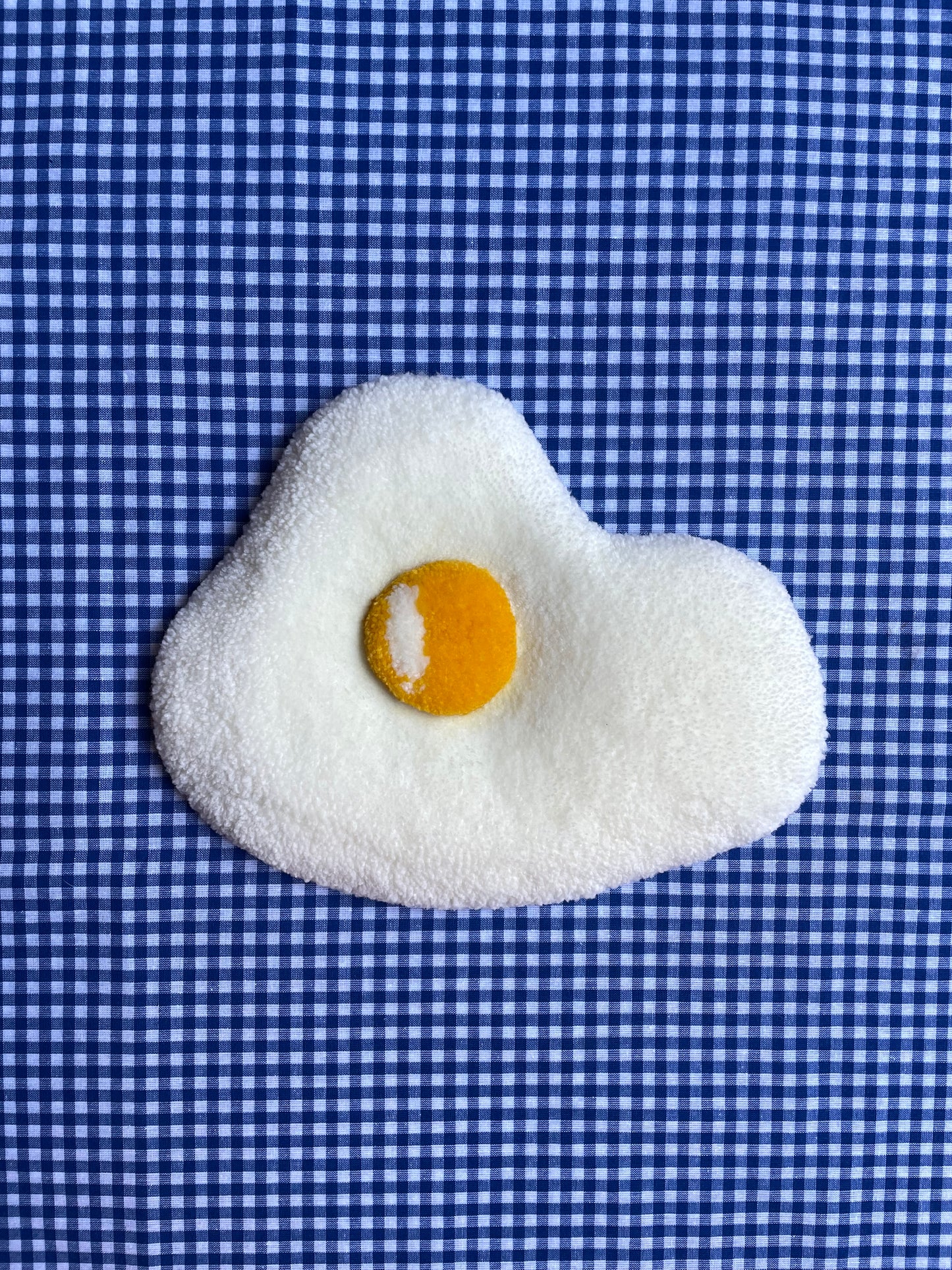 Œuf au plat tufté • moyen (à suspendre ou poser)