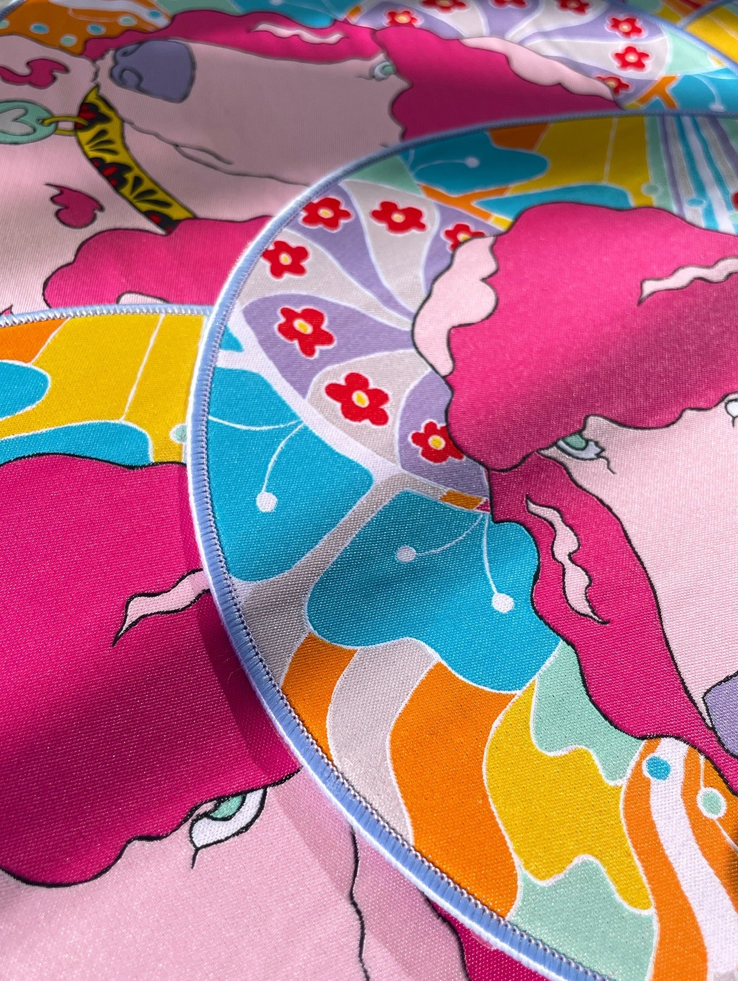 Patch tissé thermocollant XL « Poppy »