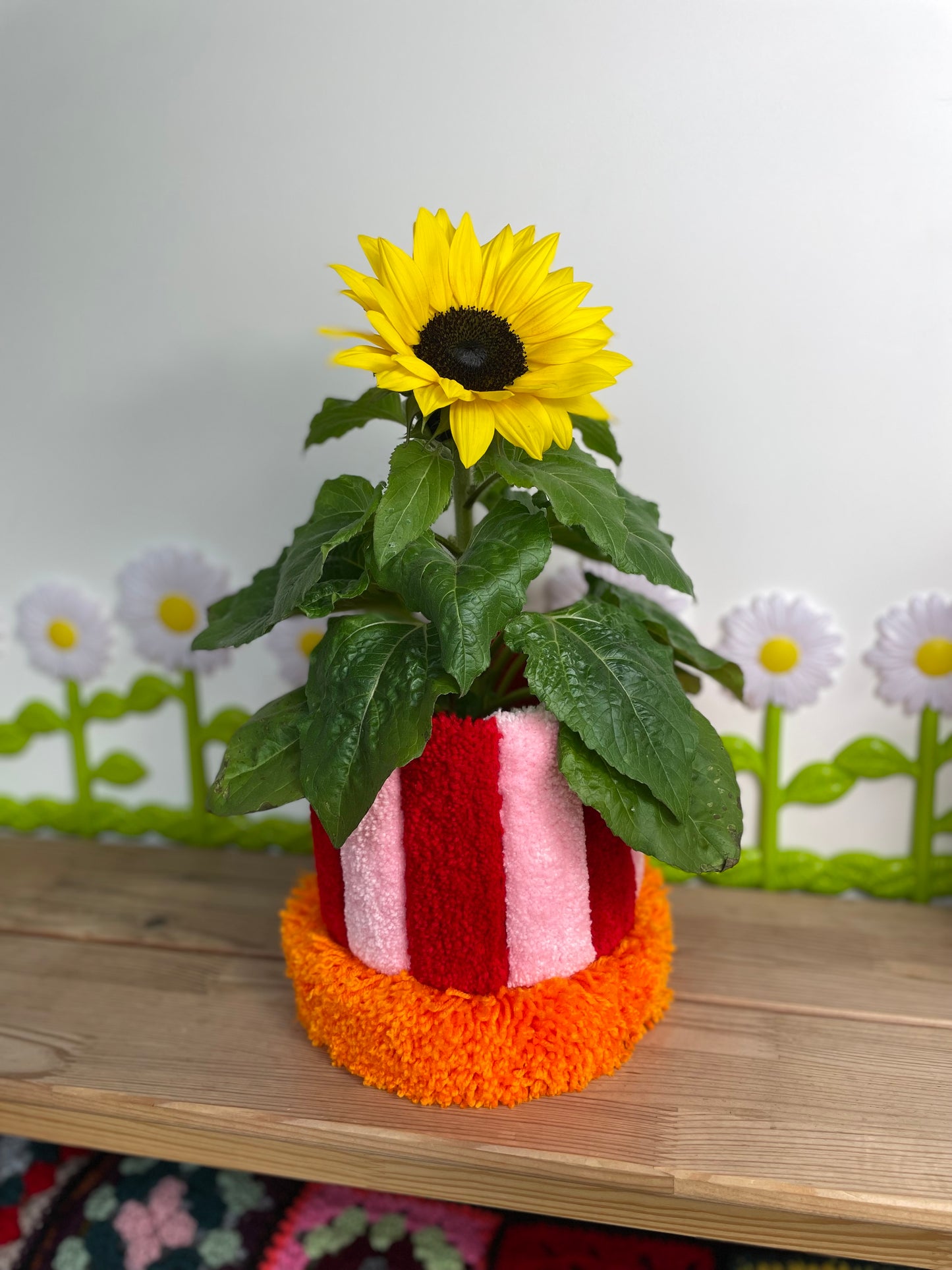 Cache-pot en tufting • MOYEN