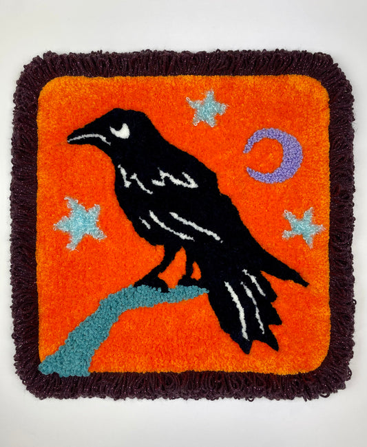 Tapisserie corbeau