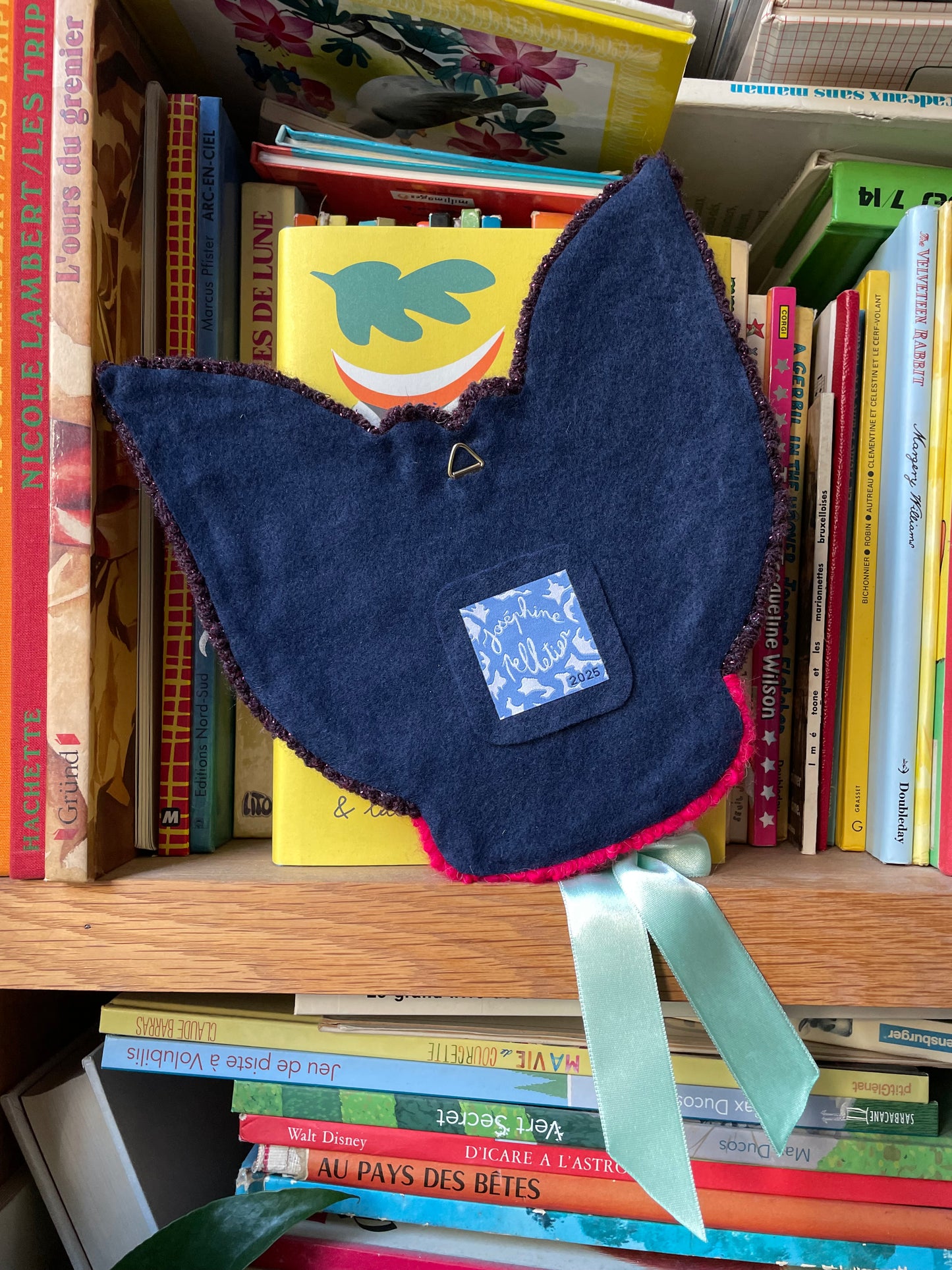 Lili - portrait de chat (tapisserie murale)