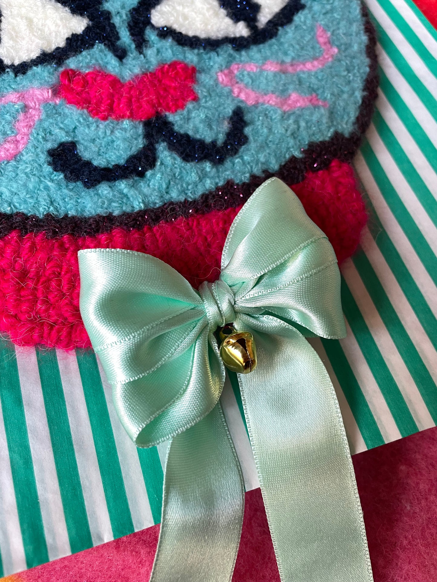 Lili - portrait de chat (tapisserie murale)