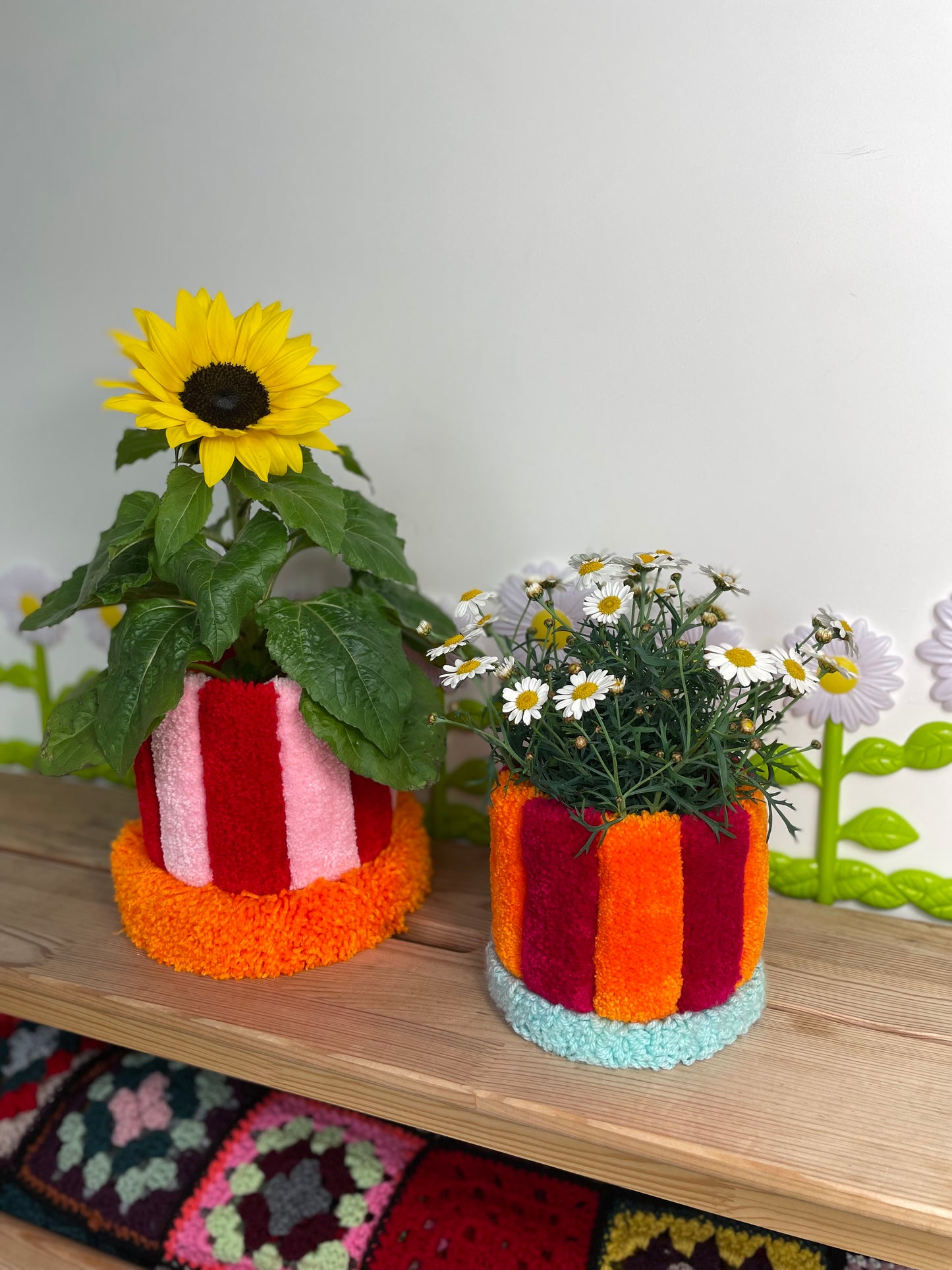Cache-pot en tufting • MOYEN