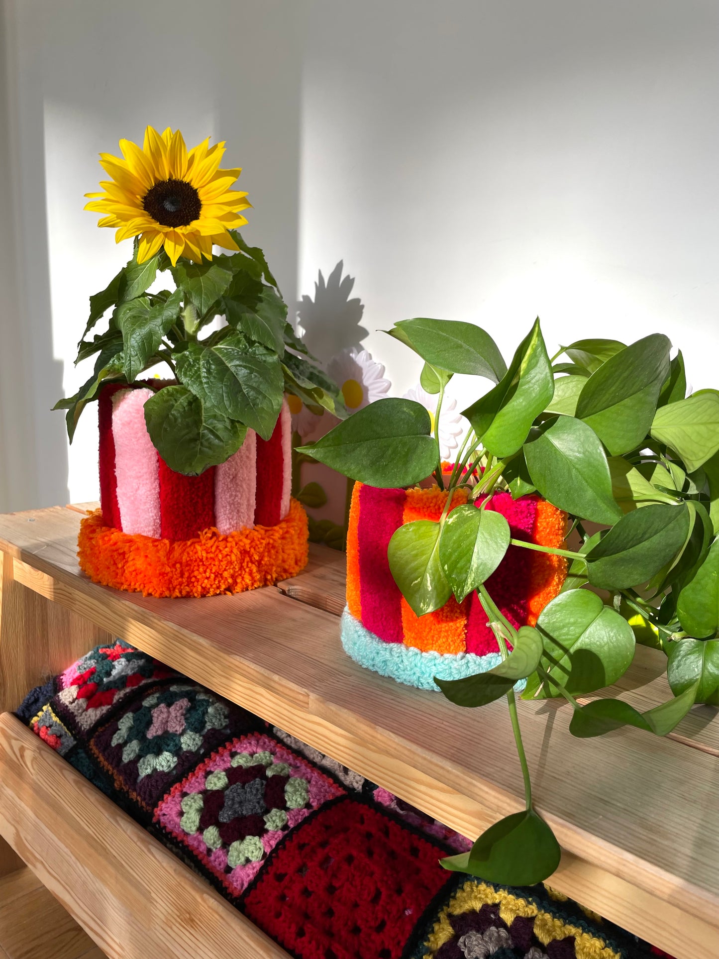 Cache-pot en tufting • MOYEN