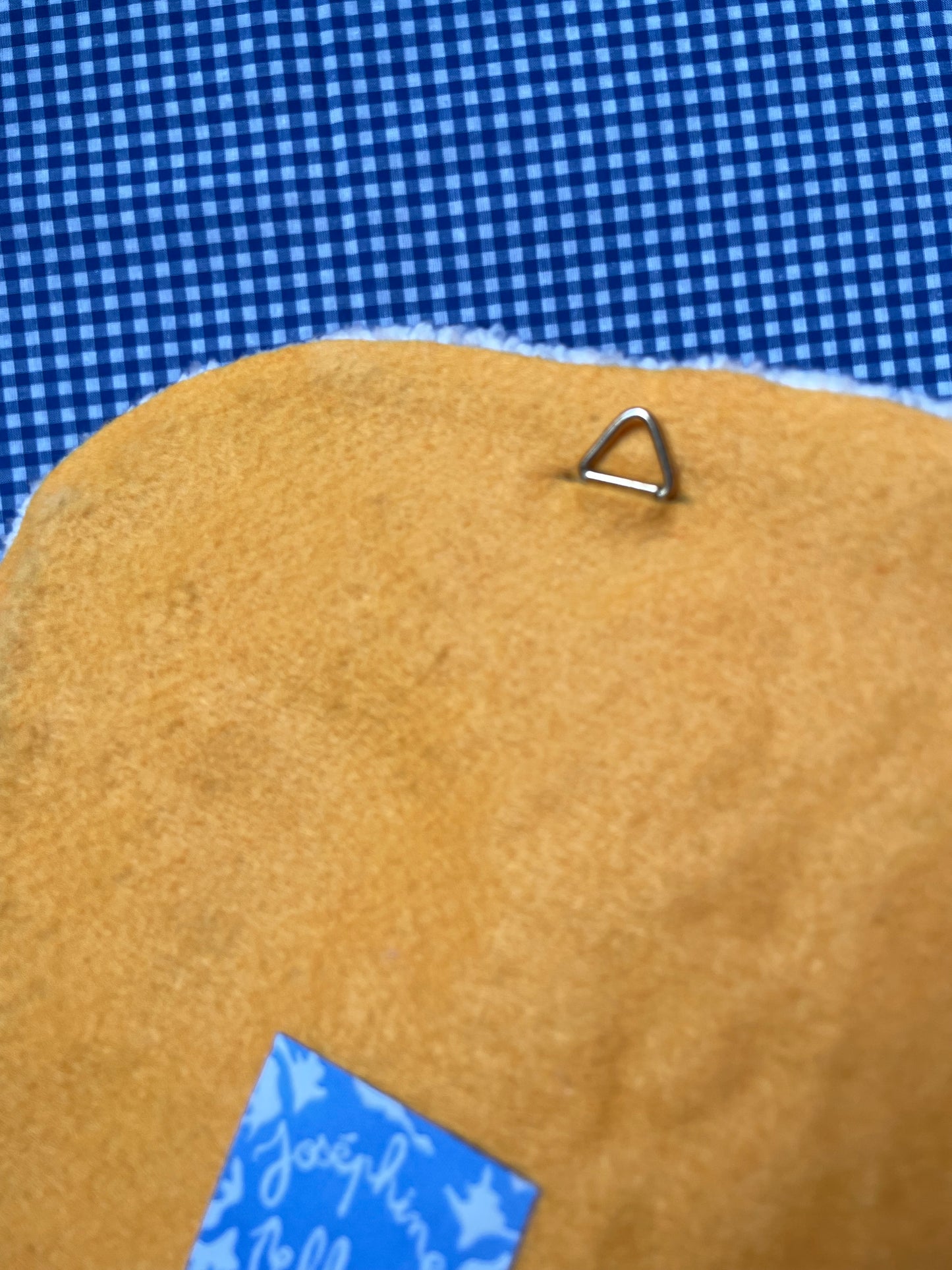 Œuf au plat tufté • grand (à suspendre ou poser)