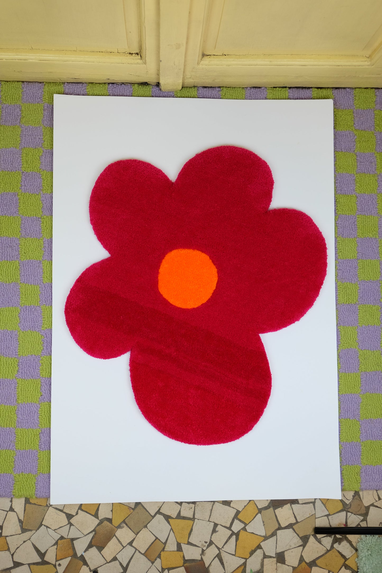 (PRÉCOMMANDE) Tapis Fleur Groovy