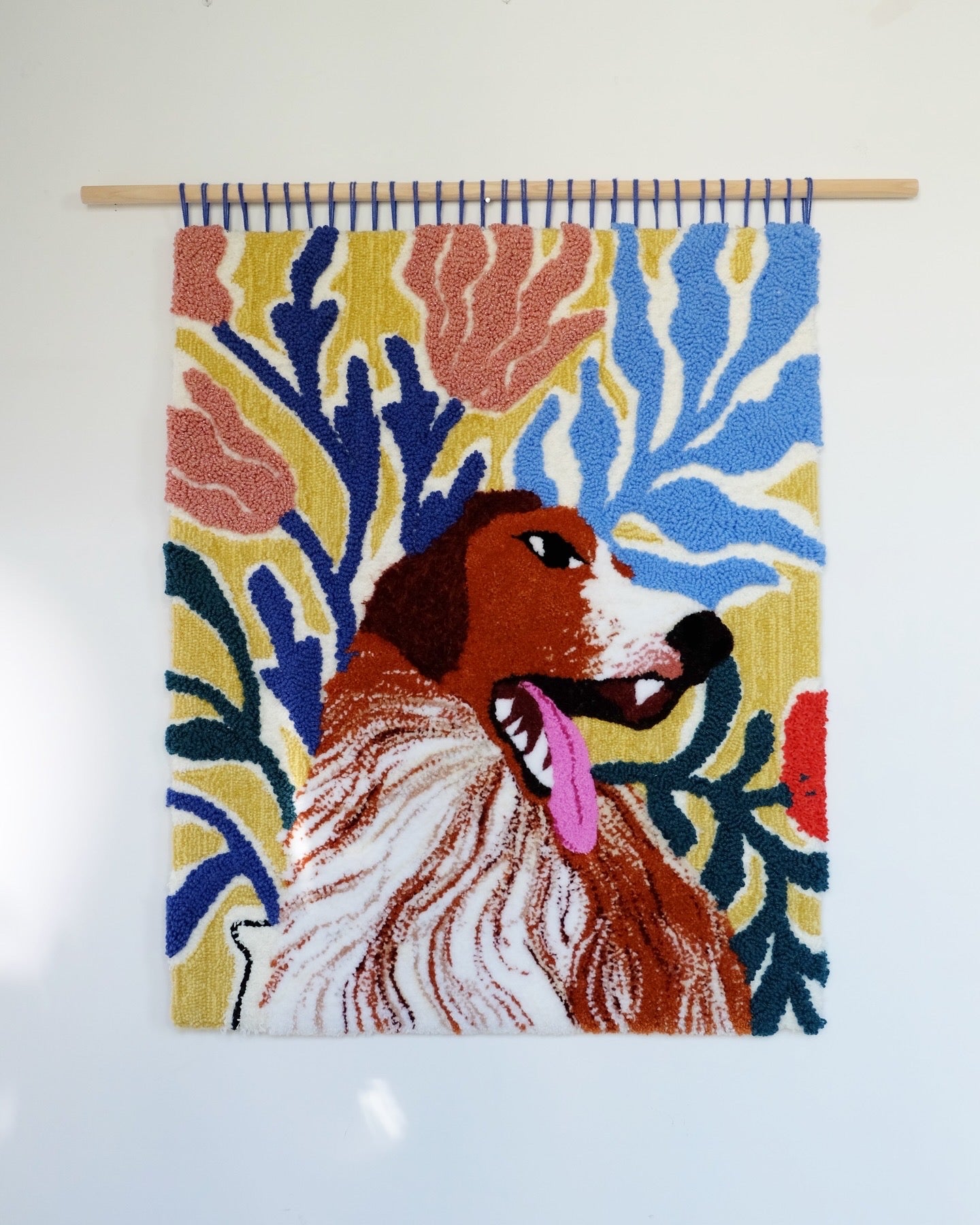 Tapisserie murale chien TACO