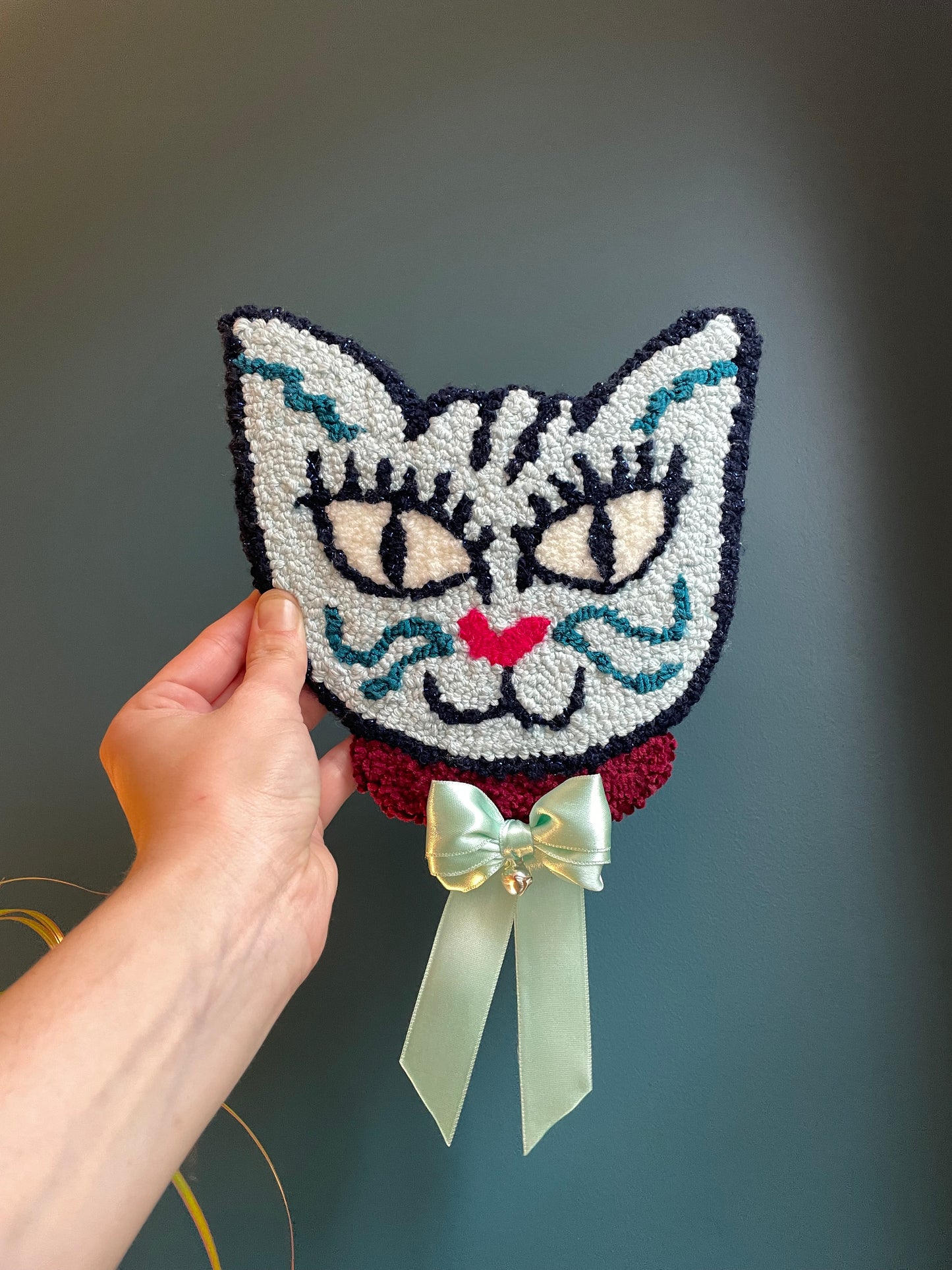 Max - portrait de chat (tapisserie murale)