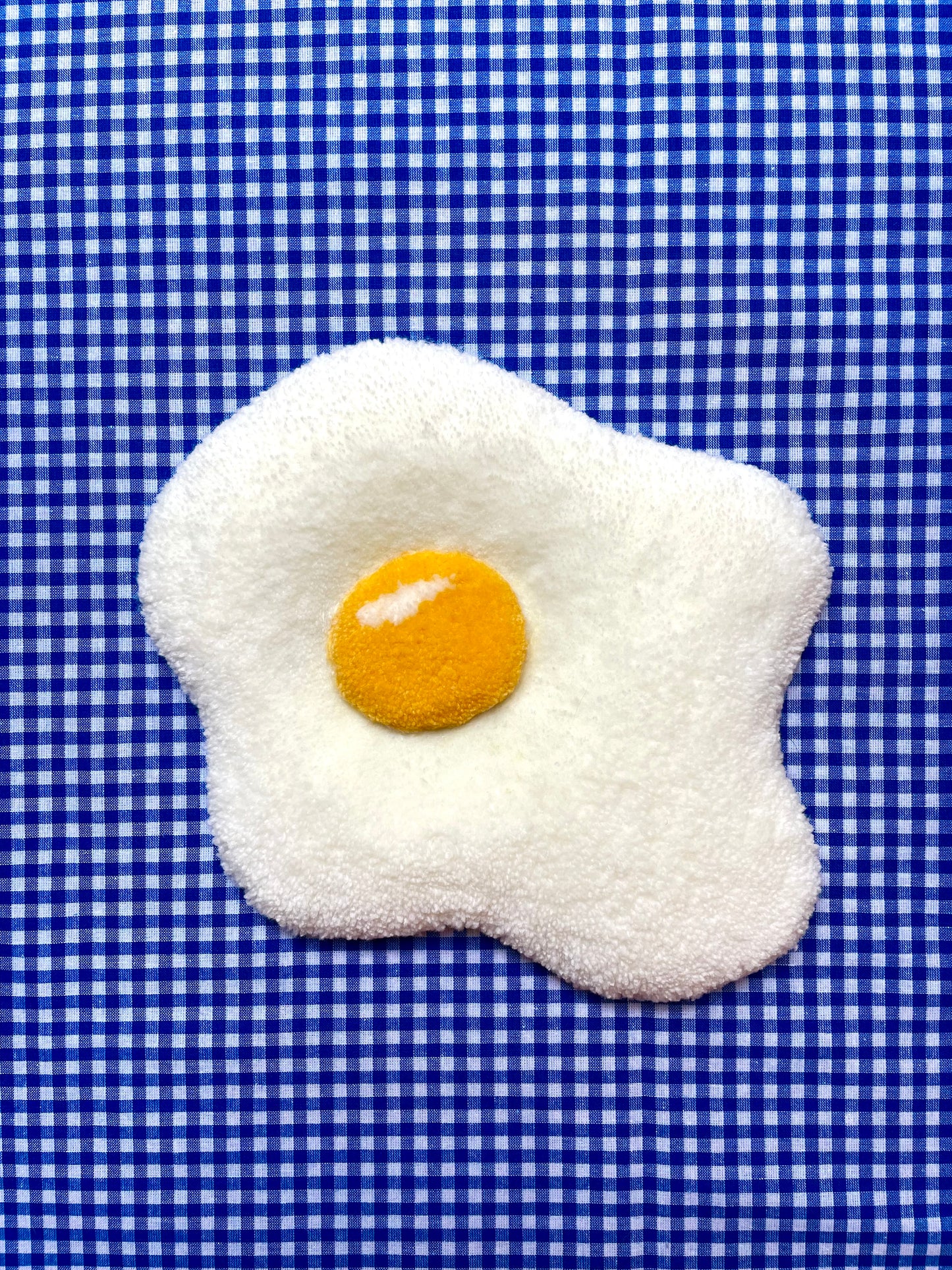 Œuf au plat tufté • moyen (à suspendre ou poser)