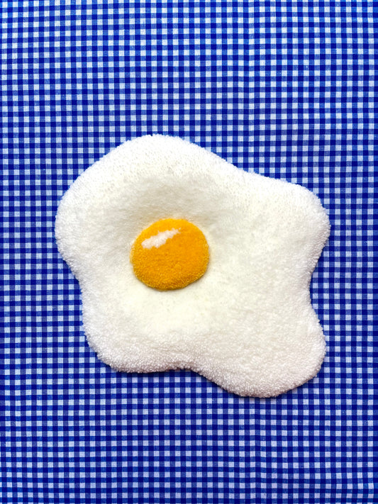 Œuf au plat tufté • moyen (à suspendre ou poser)