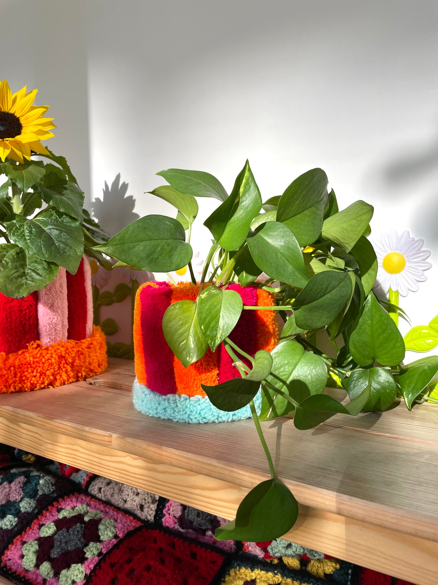 Cache-pot en tufting • PETIT