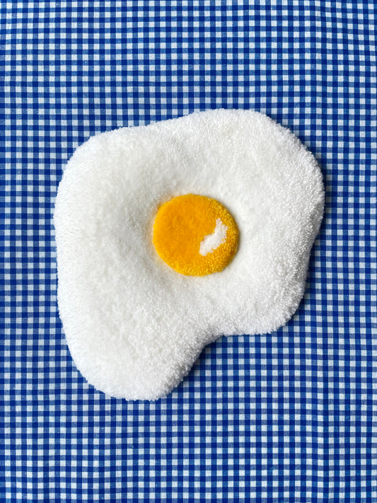 Œuf au plat tufté • moyen (à suspendre ou poser)